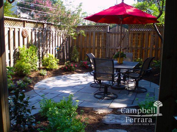 backyard living space alexandria va